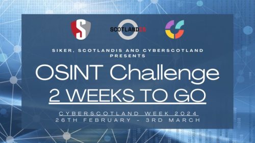 Siker Cyber: OSINT Challenge for Cyber Scotland Week